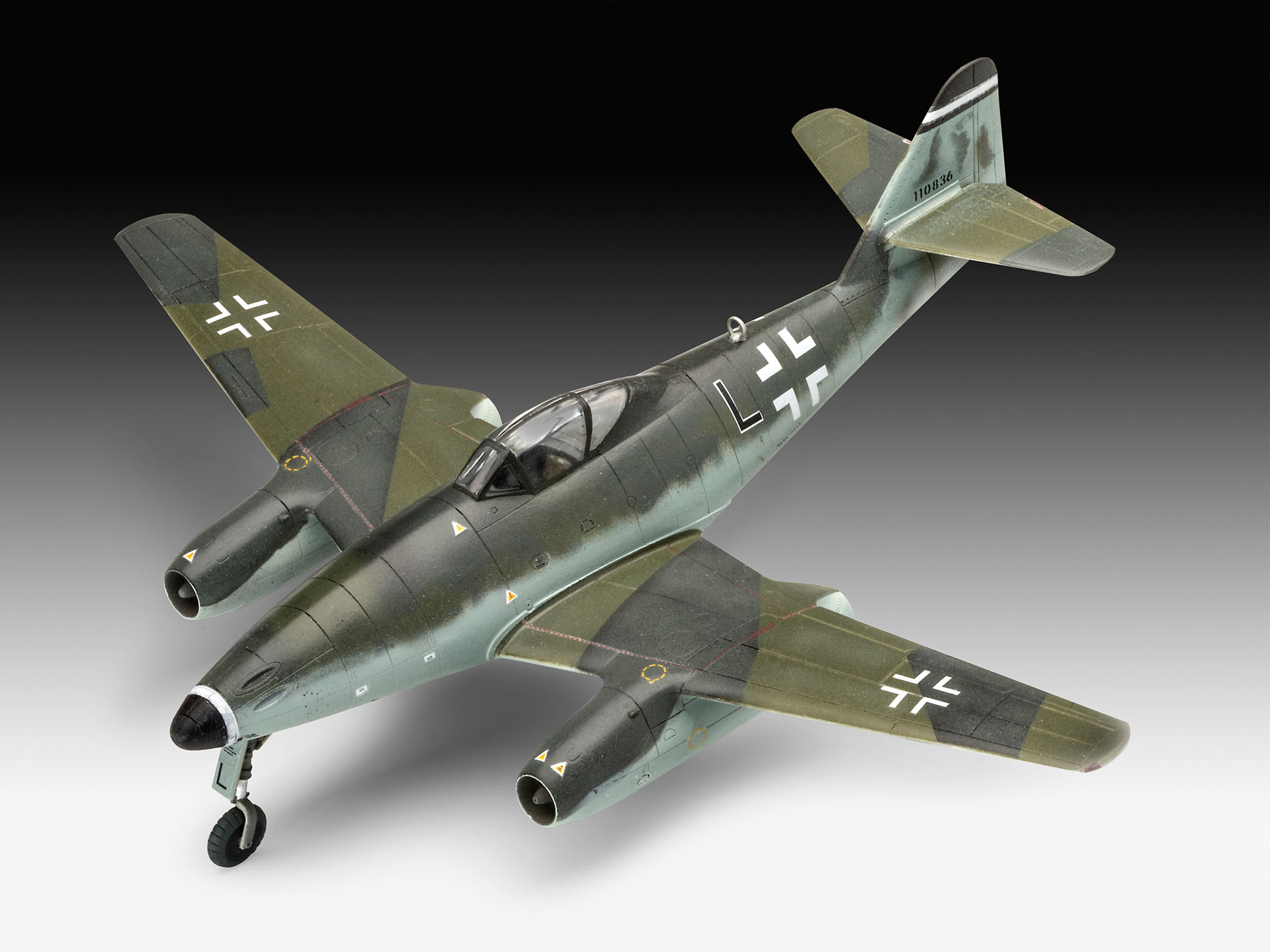 Revell Me262 and P-51B 1/72 Scale RVG 63711 Model Set