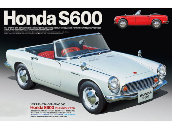 Tamiya Honda S600 1/24 Scale 24340