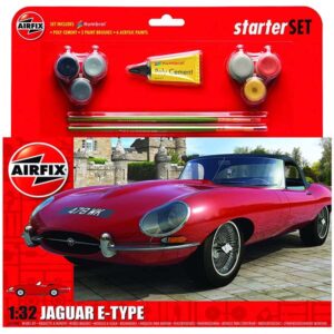 Airfix Jaguar E-Type 1/32 Scale A55200 Starter Set