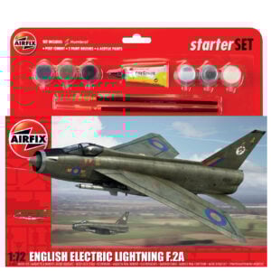 Airfix English Electric Lightning F.2A 1/72 Scale A55305A Starter Set