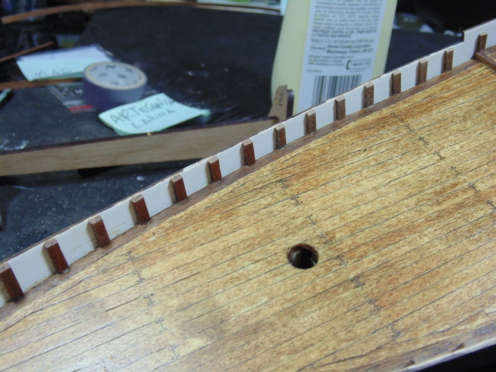 Sanded Forward Stanchions