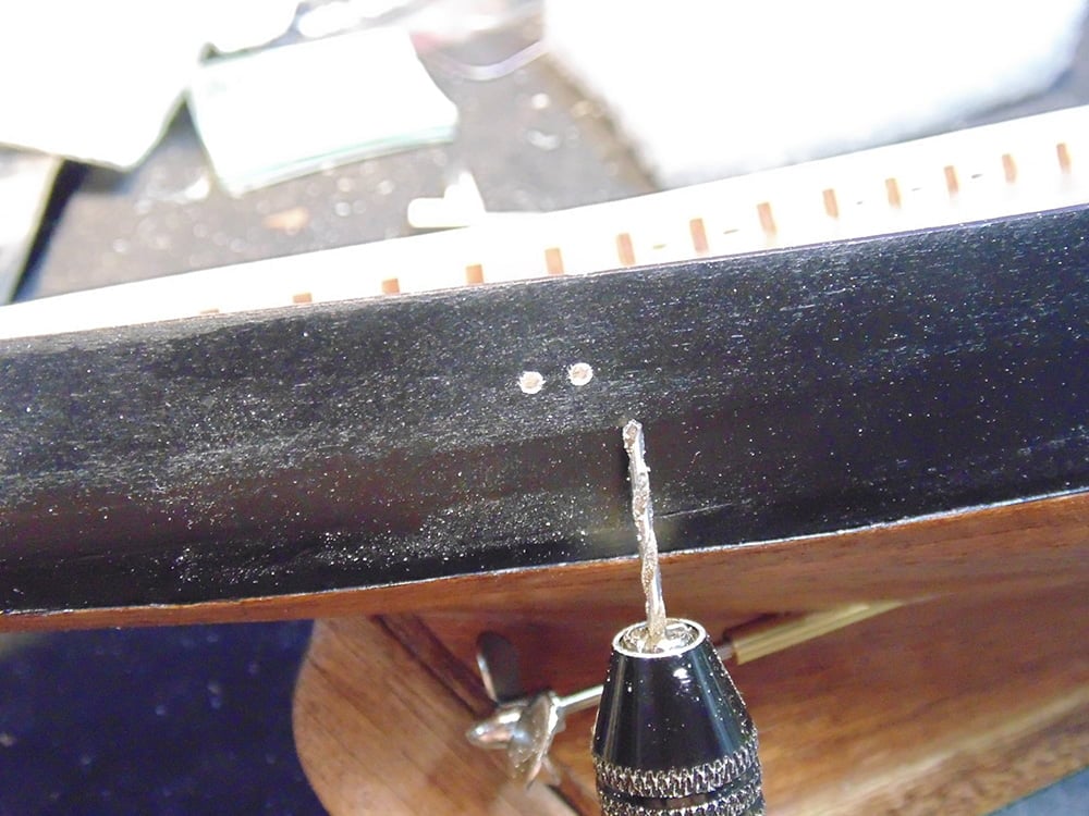 Drain Holes with Drill