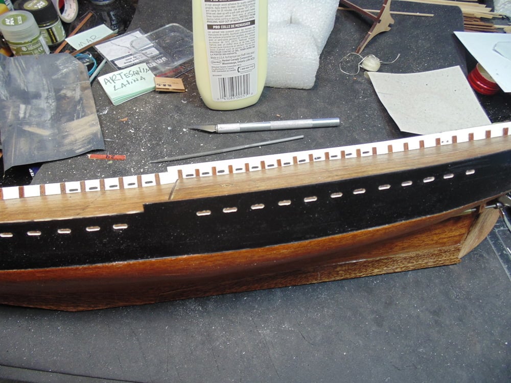 Port Side View Of Completed Step 19