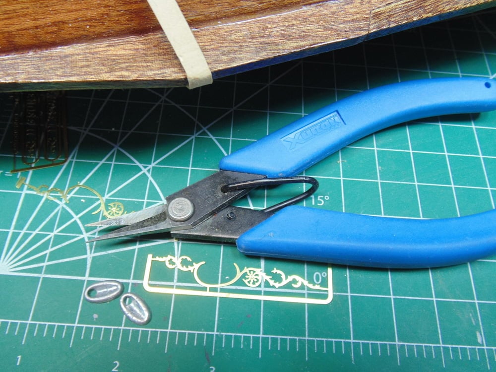 Blue Handled Photo-Etch Cutters with Metal Parts