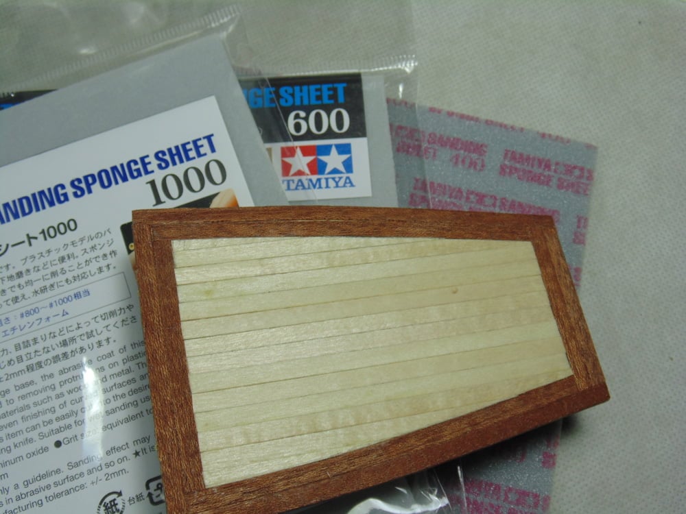 Sanding Pads Under Upper Deck