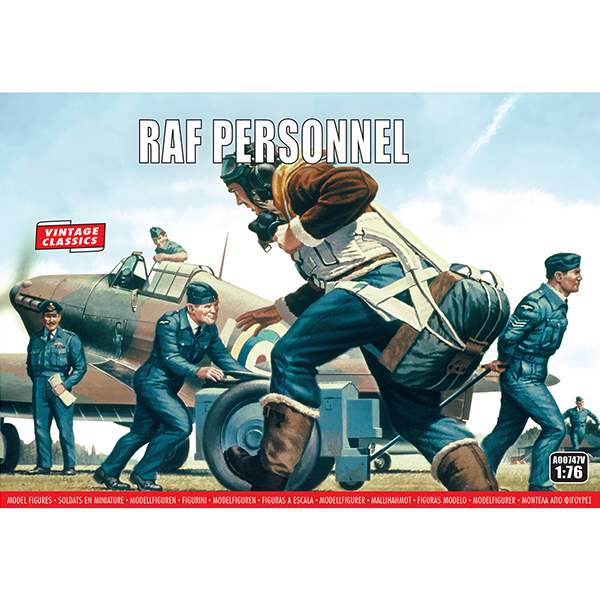 Airfix RAF Personnel 1/76 Scale A00747V