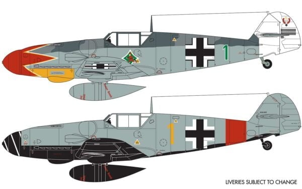 Airfix Messerschmitt Bf109G-6 1/72 Scale A02029B