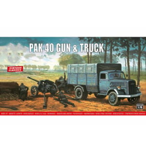 Airfix PAK 40 Gun and Truck 1/76 Scale A02315V