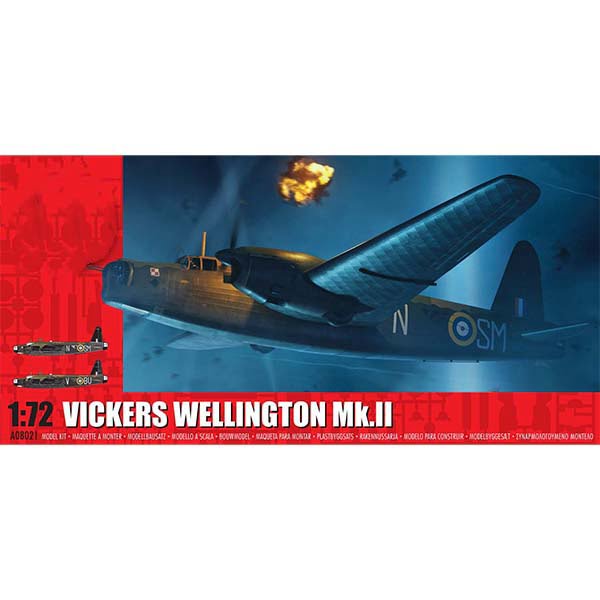 Airfix Vickers Wellington Mk.II 1/72 Scale A08021