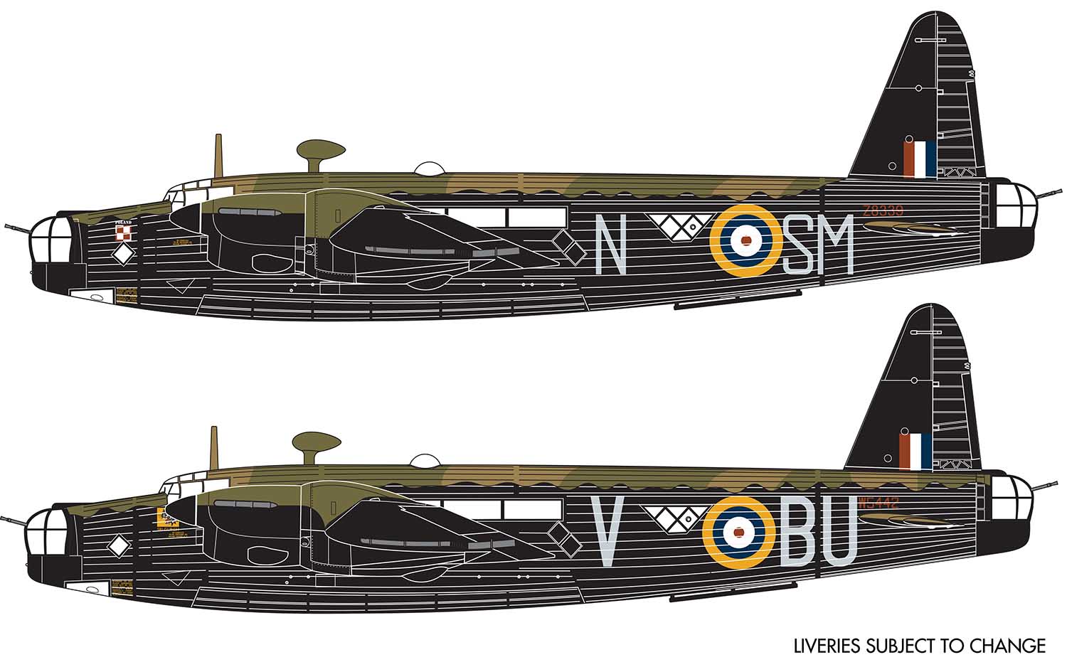 Airfix Vickers Wellington Mk.II 1/72 Scale A08021