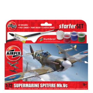 Airfix Supermarine Spitfire Mk.Vc 1/72 Scale A55001 Starter Set