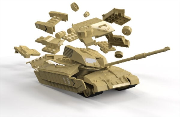 Airfix Challenger Tank Quick Build J6010