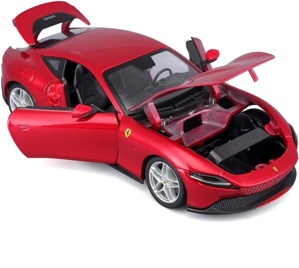 Maisto Ferrari Roma Red Assembly Line Kit 1/24 Scale 39139