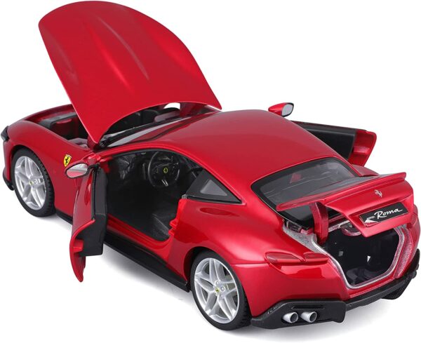Maisto Ferrari Roma Red Assembly Line Kit 1/24 Scale 39139