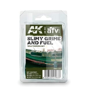 AK Interactive Slimy Grime and Fuel Weathering Set AKI 063