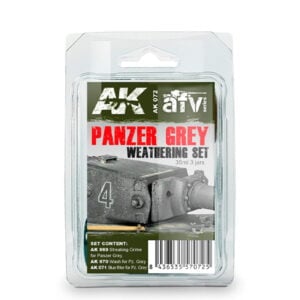 AK Interactive Panzer Grey Weathering Set AKI 072