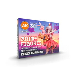 AK Interactive 3rd Generation Anime Figures Paint Set by Keigo Murakami 11765