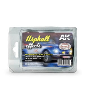 AK Interactive Asphalt Effect Race Weathering Set AKI 8090