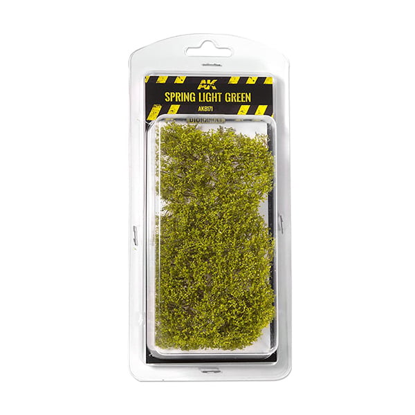 AK Interactive Spring Light Green 1/35 75mm 90mm Shrubberies AKI 8171