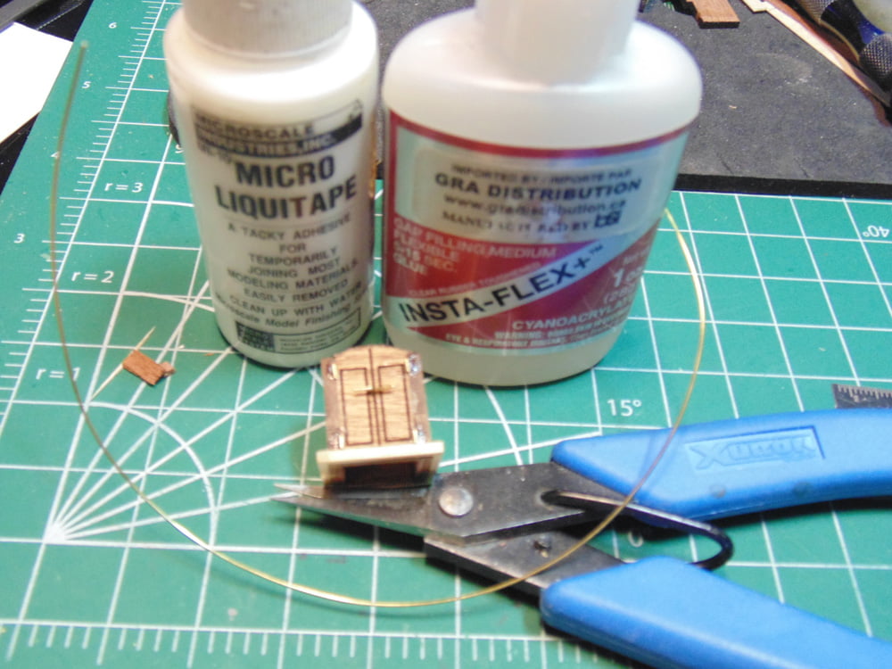 Glues part and Excell photo-etch shears