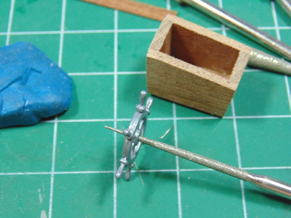 Steering wheel impaled by reaming tool