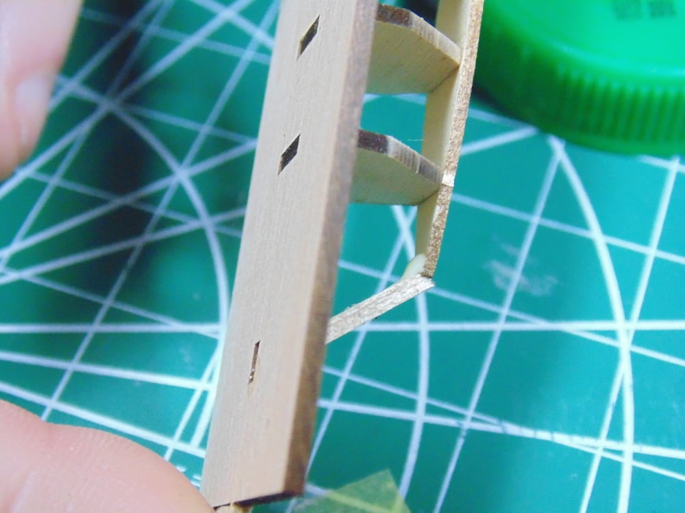 Glue Spot Under the Support Frame