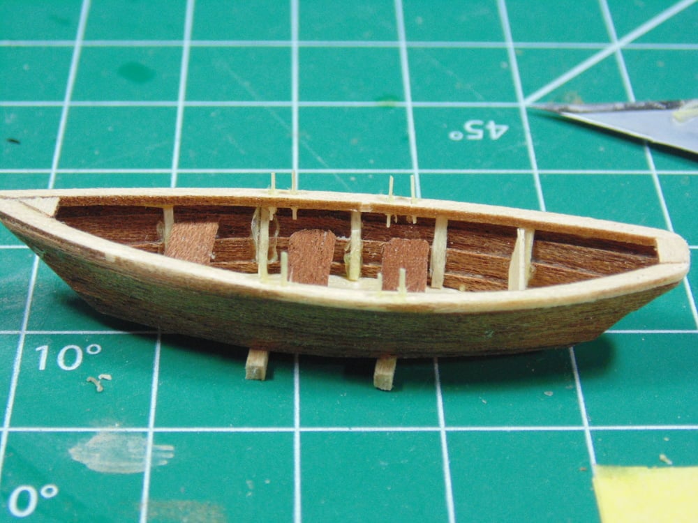 Dory with Wood Ore Posts