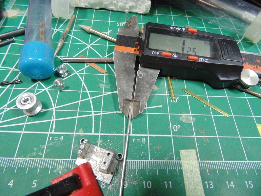 Micrometer with Rod and Parts
