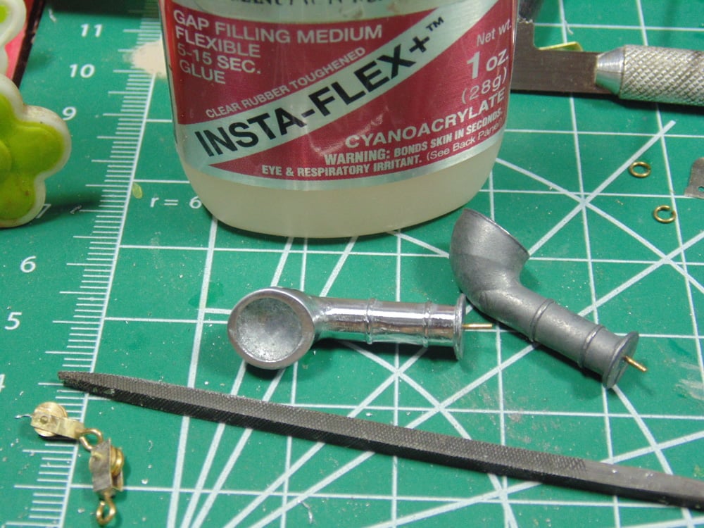 Polished and Unpolished Vents with BSI CA Cyanocrolate Glue