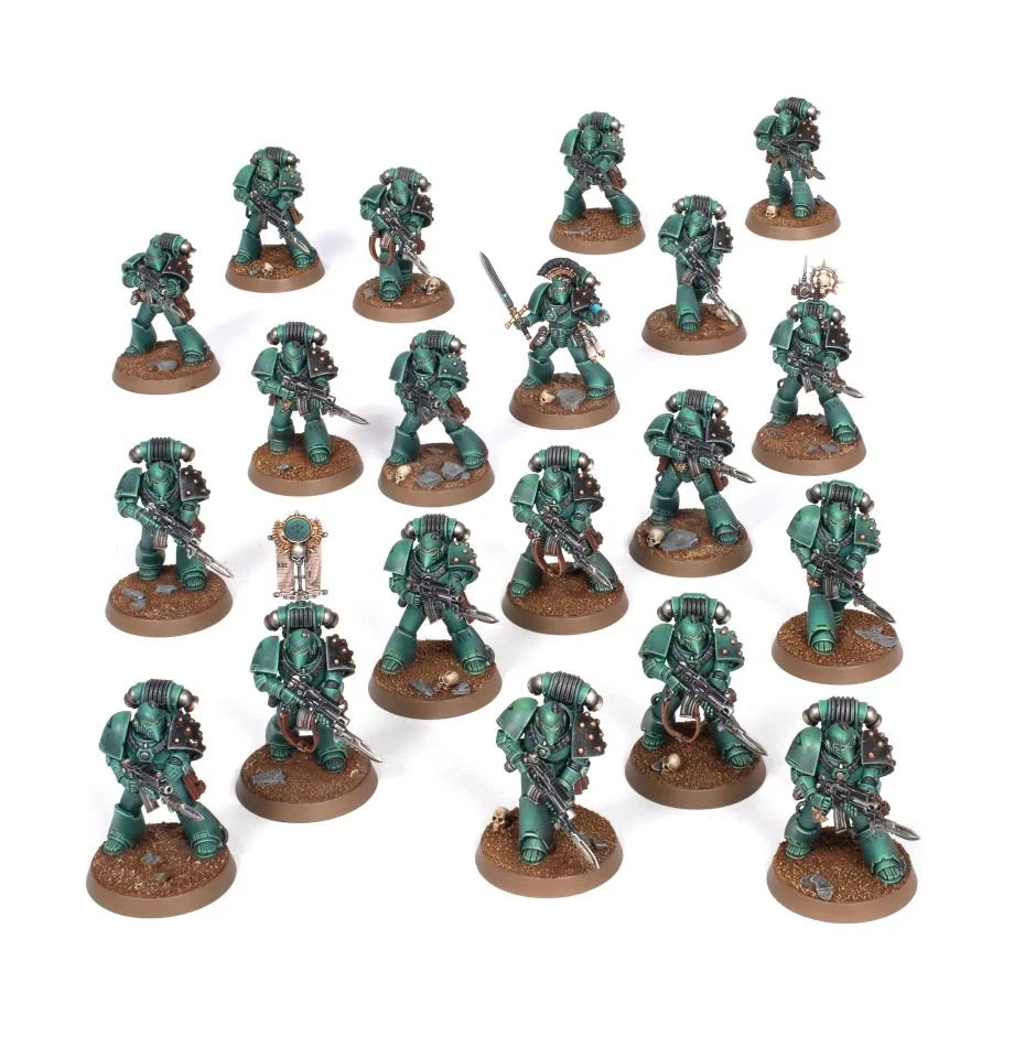 ミリタリー 40k Horus Heresy MKVI Tactical Squad GW Warhammer Horus Heresy Legiones Astartes MKVI Tactical Squad