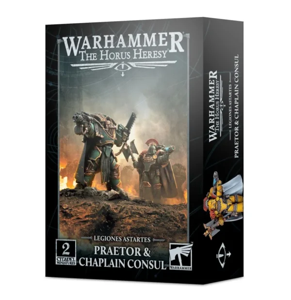Warhammer Legion Astartes Praetor and Chaplain Consul 31-08