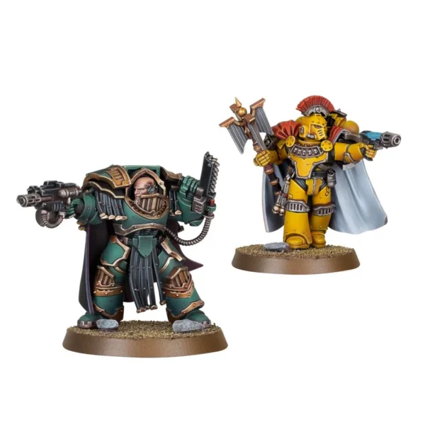 completed Warhammer Legion Astartes Praetor and Chaplain Consul 31-08