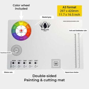 Redgrass Games Cutting and Painting Mat A3 Size RGG-MAT-A3