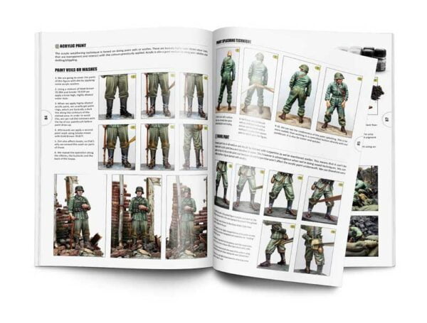 Vallejo Diorama Project 1.2 WW2 Figures Accion Press 75041