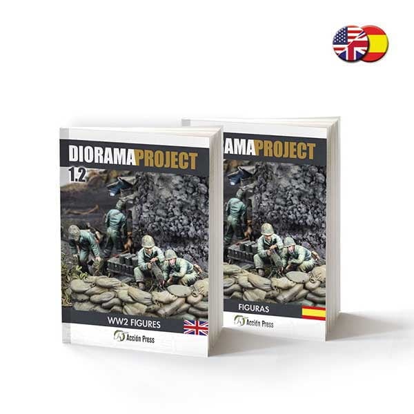 Vallejo Diorama Project 1.2 WW2 Figures Accion Press 75041