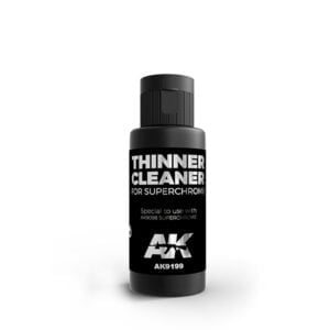 AK Interactive Thinner Cleaner for Super Chrome 60ml AKI 9199