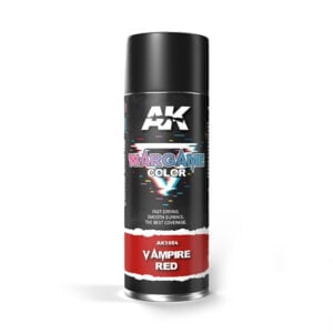 AK Interactive Wargame Vampire Red Spray Can 400ml AKI 1054