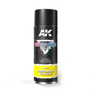 AK Interactive Wargame Pretorian Yellow Spray Can 400ml AKI 1055