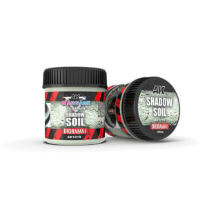 AK Interactive Wargame Battle Ground Terrains Acrylic 100ml Shadow Soil AKI 1219