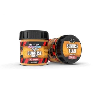 AK Interactive Wargame Battle Ground Terrains Acrylic 100ml Sunrise Blaze AKI 1221