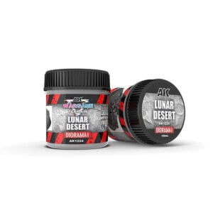 AK Interactive Wargame Battle Ground Terrains Acrylic 100ml Lunar Desert AKI 1224