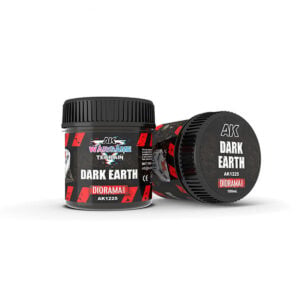 AK Interactive Wargame Battle Ground Terrains Acrylic 100ml Dark Earth AKI 1225
