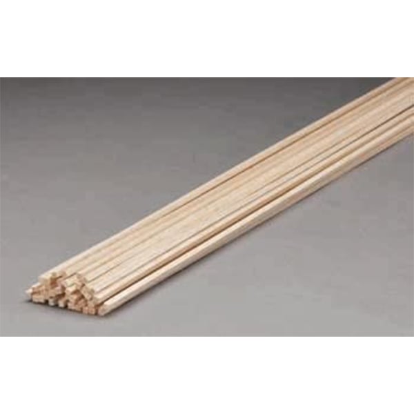 Balsa 1/8 x 1/8 x 36 inch Sticks 1043