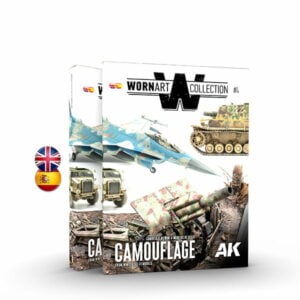 AK Interactive Worn Art Collection Camouflage WWI to Sci-Fi Models Vol 4 AKI 4906