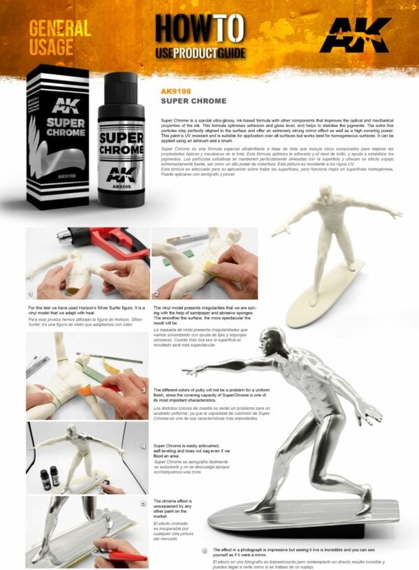 AK Interactive Super Chrome 60ml AKI 9198