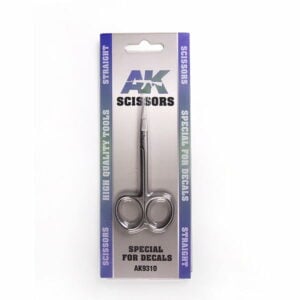 AK Interactive Straight Scissors for Decals and Special Papers AKI 9310