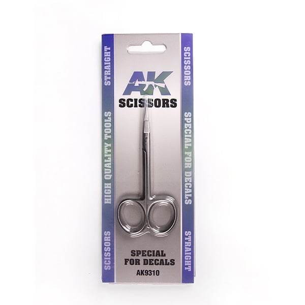 AK Interactive Straight Scissors for Decals and Special Papers AKI 9310