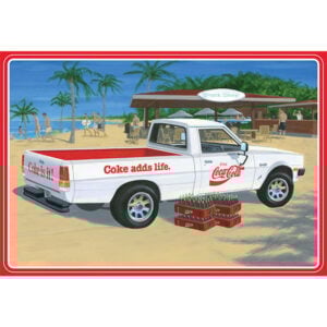 AMT 1980 Dodge Ram D-50 Pickup Coke 1/25 Scale 1306