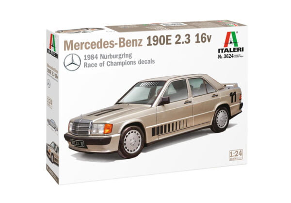 Italeri Mercedes-Benz 190 2.3 16v 1/24 Scale 3624
