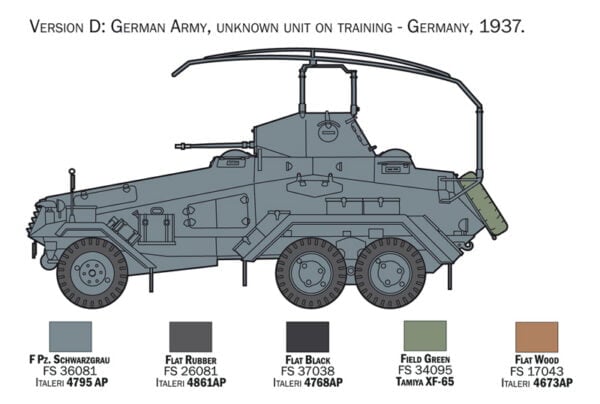 Italeri Sd. Kfz. 232 6 Rad 1/35 Scale 6433